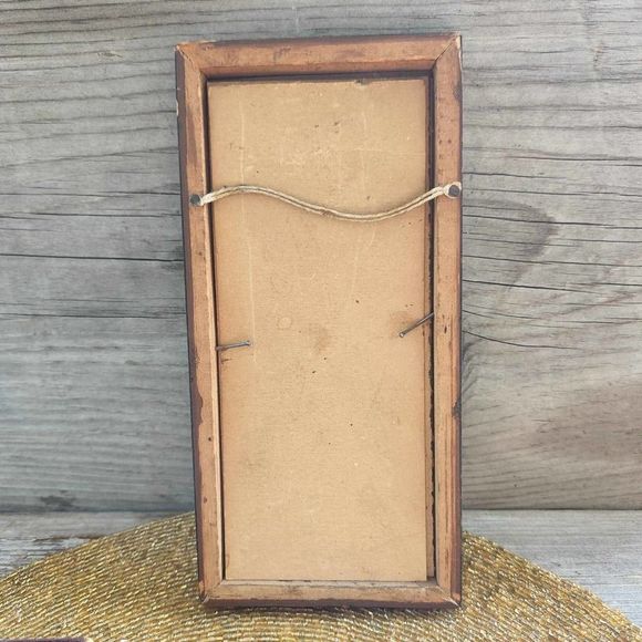 ANTIQUE Tintype Daguerreotype Photos, Civil War Era Purple Velvet & Wood frame - Picture 9 of 10